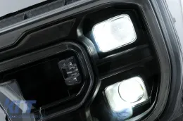 Faros Delanteros Full LED para Ford Ranger T6.2 2022+ Luces Giro Dinámicas Negro-image-6110583