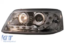Faros Delanteros LED DRL para VW Transporter T5 03-08.09 Luces Diurnas Crom-image-6100827