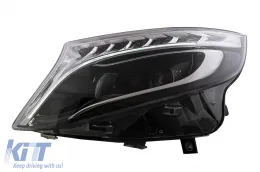 Faros Delanteros LED para Mercedes Clase V W447 Vito (2014-2017)-image-6105346