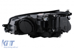 Faros Delanteros LED para VW Golf 7 12-2017 Negro Facelift G7.5 Diseño Dinámico-image-6105943