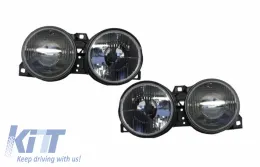 image-64-Faros delanteros para BMW E30 3 series 11.1982-06.1994 Light Lamp Luz Negro