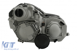 Faros delanteros para Mercedes Clase C W203 07.2000-03.2004 Halógenos Cromo H7-image-6107761