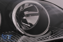 Faros delanteros para VW Golf 5 V 03-07 Jetta 05-10 GTI R32 Xenon Look Chrome--image-6099416