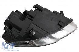 Faros delanteros para VW Passat B6 3C 03.2005-2010 2 llantas Halo negro-image-6079900