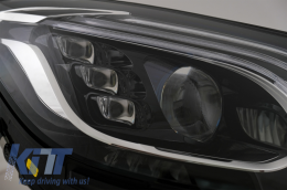 Faros Full LED para Mercedes Clase S W222 Maybach X222 13-17 Luces Facelift Look-image-6058779