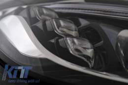 Faros Full LED para Mercedes Clase S W222 Maybach X222 13-17 Luces Facelift Look-image-6058781