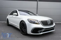 Faros Full LED para MERCEDES Clase S W222 Maybach X222 13-17 Luces Facelift Look-image-6082427