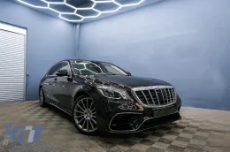 Faros Full LED para MERCEDES Clase S W222 Maybach X222 13-17 Luces Facelift Look-image-6090171