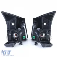 Faros H4 con motor de ajuste par izquierdo derecho adecuado para Ford Transit 06-14-image-6190637