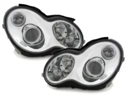image-51-Faros Lamp para W203 C clase 2000-2006 Chrome Plug & Play-