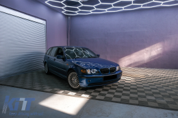 Faros LED Angel Eyes para BMW 3 Series E46 09.2001 - 03.2005 Xenon Look Negro-image-6089013