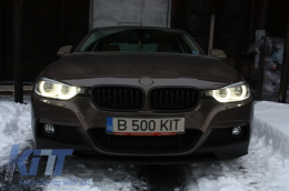 Faros LED completos Angel Eyes para BMW 3er F30 F31 Sedan Touring 2011+-image-6002799