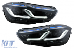 image-30-Faros LED completos para BMW X1 SUV F48 2015-2020 Conversión de halógeno a LED