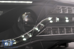 Faros LED DRL Luces diurna para AUDI A4 B7 11.04-03.08 Luz Bombilla Negro-image-6093256