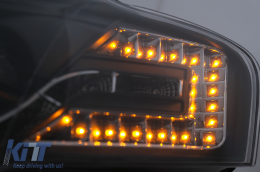 Faros LED DRL Luces diurna para AUDI A4 B7 11.04-03.08 Luz Bombilla Negro-image-6093261