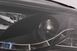 Faros LED DRL Luces diurna para AUDI A4 B7 11.04-03.08 Luz Bombilla Negro-image-6093270