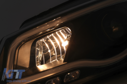 Faros LED DRL para Audi A3 8P Facelift Hatchback Sportback 2008-2012 Negro-image-6100096