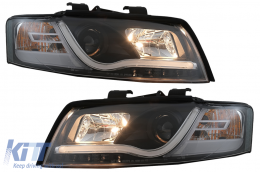 Faros LED DRL para Audi A4 8E 2001-2004 Luces Diurnas Negro-image-6080716