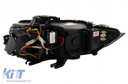 Faros LED DRL para AUDI A4 B8.5 Facelift 2012-2015 Señal dinámica Negro-image-6109344