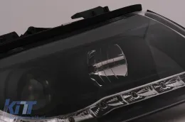 Faros LED DRL para Audi A4 Cabriolet B6 8H7 8HE 2002-2006 Negro-image-6099107