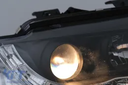 Faros LED DRL para Audi A4 Cabriolet B6 8H7 8HE 2002-2006 Negro-image-6099110