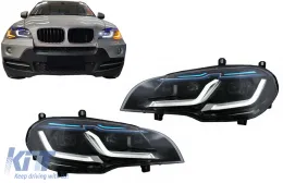 Faros LED DRL para BMW X5 E70 2007-2014 Conversión de HID a LED-image-6128336