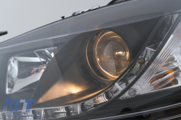 Faros LED DRL para Opel Astra G 09.1997-02.2004 Luces diurnas negras-image-6101036