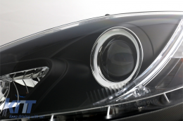 Faros LED DRL para Seat Leon Altea Toledo 06.2005-2009 Negro-image-6093337