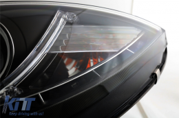 Faros LED DRL para Seat Leon Altea Toledo 06.2005-2009 Negro-image-6093338