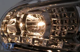 Faros LED DRL para VW Golf 4 09.1997-09.2003 Luces Circulación Diurna Cromadas-image-6105378