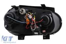 Faros LED DRL para VW Golf 4 09.1997-09.2003 Luces Circulación Diurna Cromadas-image-6105382