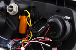 Faros LED DRL para VW Golf 4 09.1997-09.2003 Luces Circulación Diurna Cromadas-image-6105383