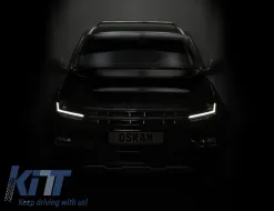 Faros LED LEDriving luces secuenciales dinámicas para VW Amarok 2010-2021 Negro-image-6053668