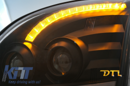 Faros LED LUZ para TOYOTA Land Cruiser FJ120 03-09 Lámpara Señal dinámica LHD-image-6063885