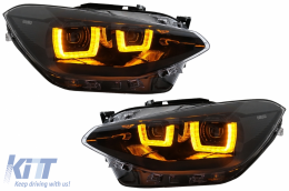 Faros LED Osram para BMW 1er F20 F21 11-15 Luces espejo indicadoras dinámicas-image-6068065