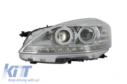 Faros LED para Mercedes Clase S W221 2005-2009 Facelift Look-image-5991666