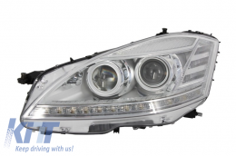 Faros LED para Mercedes Clase S W221 2005-2009 Facelift Look-image-5991668
