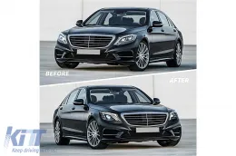 Faros LED para Mercedes Clase S W222 13-17 Luces Facelift Look señal dinámica-image-6103516