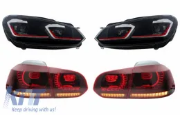 image-45-Faros LED para VW Golf 6 VI 08-13 Luces Facelift G7.5 GTI Look Dynamic LHD