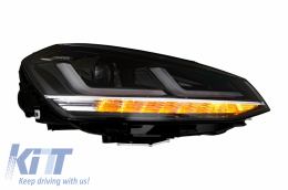 Faros Luces LED Osram para Golf 7 VII 12-17 Cromo xenón estándar halógeno DRL-image-6034549