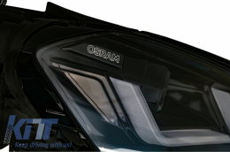 Faros Luces LED Osram para Golf 7 VII 12-17 Cromo xenón estándar halógeno DRL-image-6034550