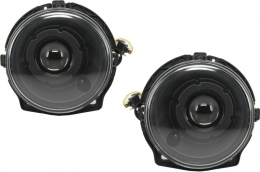 Faros Negro bi-xenón Look cubiertas LED DRL para Mercedes G W463 89-12 G65 Look-image-6019957