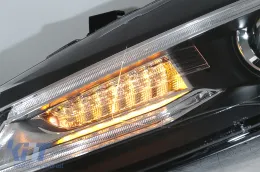 Faros para VW Polo MK5 6R 6C 61 11-17 Luces LED Devil Eye Look RHD-image-6077521
