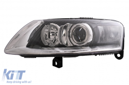 Faros Xenon para Audi A6 4F C6 04.2004-2008 Cromado sin AFS-image-6104789