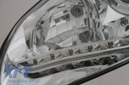 Faros xenón para VW Golf 5 V Jetta III 2003-2009 Luz GTI Look Chrome RHD-image-6059841