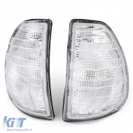 Fehér irányjelző készlet bal-jobb Mercedes W123 C123 S123 76-85-image-6209332