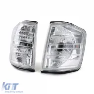 Fehér üveg irányjelző króm Mercedes 190 W201 82-93-image-6196775