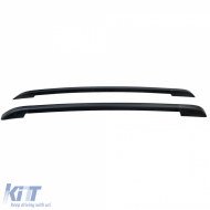 Fekete alumínium tetősín szett Ford Ranger T6 T7 T8 2012-2022-image-6202725