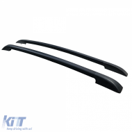 Fekete alumínium tetősín szett Ford Ranger T6 T7 T8 2012-2022-image-6202726