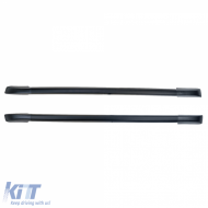 Fekete alumínium tetősín szett Ford Ranger T6 T7 T8 2012-2022-image-6202727